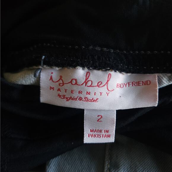 Ingrid + Isabel Isabel Maternity Jeans BUNDLE size 2 Boyfriend + Jegging - Picture 8 of 8
